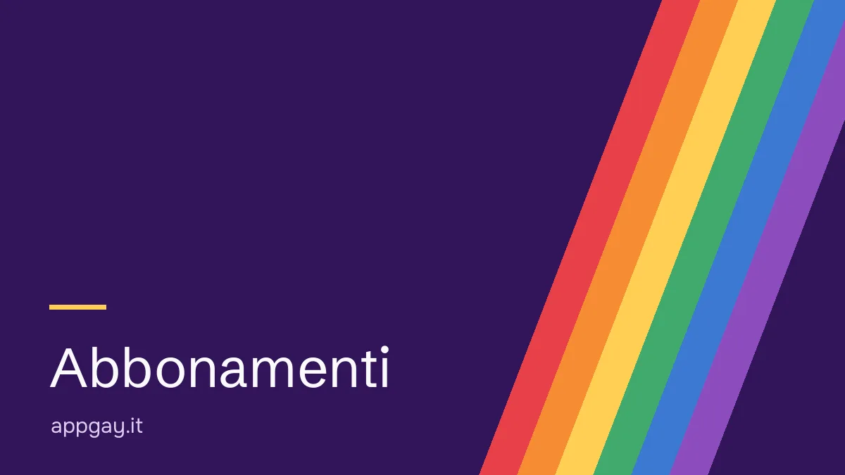 Illustrazione: guida agli abbonamenti delle app gay